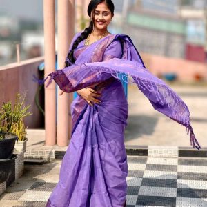 Tangail Pure Cotton Handloom Saree