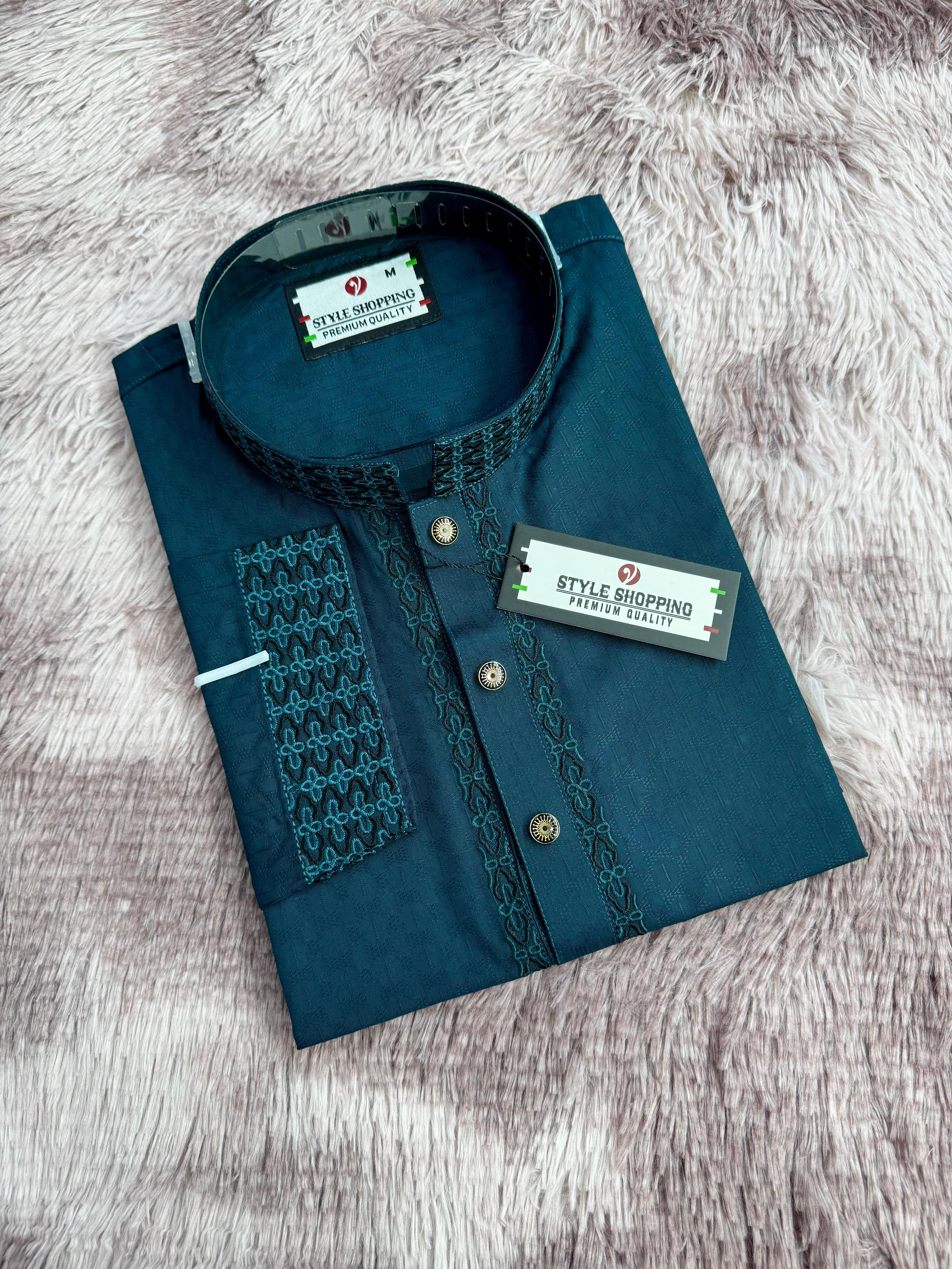 Premium Embroidery Panjabi Eid 2026 | Soft Cotton Fabric with Intricate Handcrafted Details