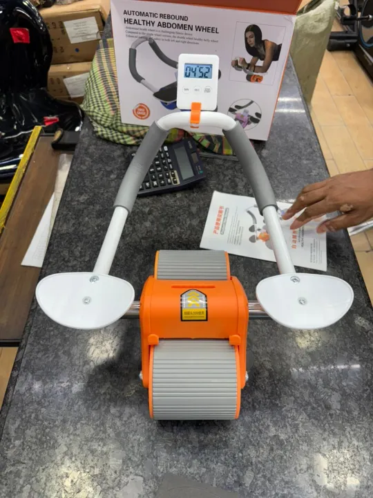 Automatic Rebound Ab Roller with Elbow Support - Image 7