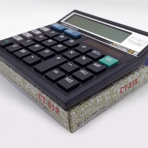 CT-512 Large Display Calculator - Black - calculator