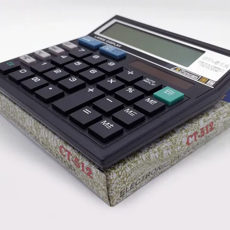 CT-512 Large Display Calculator - Black - calculator