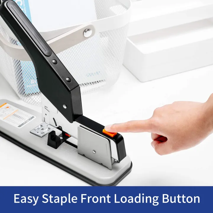 Deli Heavy Duty Stapler, 210 Sheets Capacity - Image 3