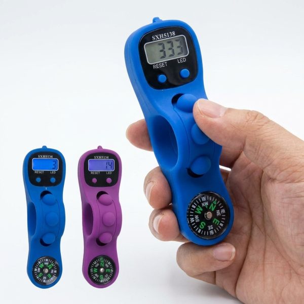 Digital Count Tashbih with Qibla Compass