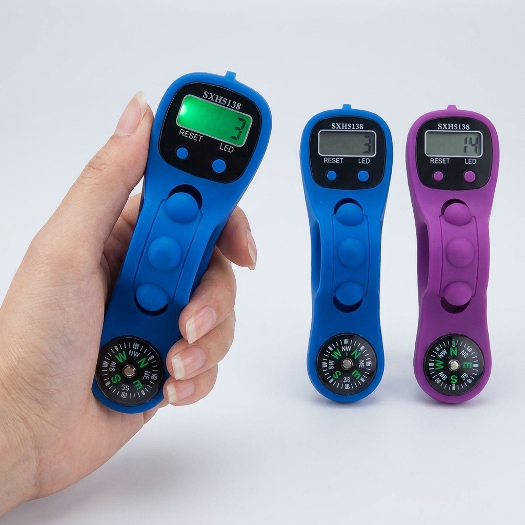 Digital Count Tashbih with Qibla Compass - Image 4