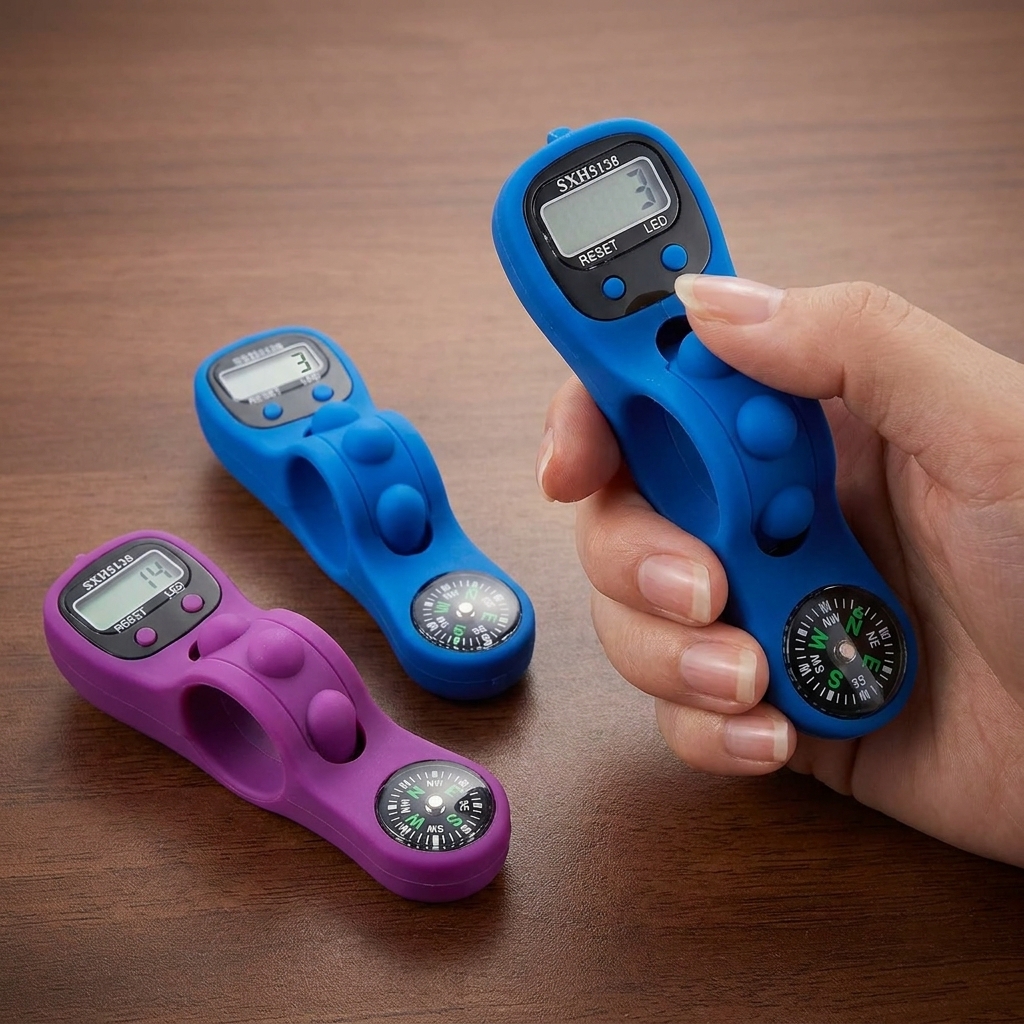 Digital Count Tashbih with Qibla Compass - Image 5