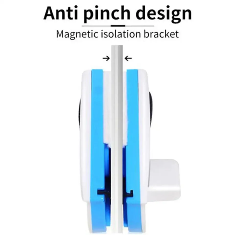 Double Sided Magnetic Window Cleaner Best for High-Rise Home Glass Windows Brush Wiper Cleaning Tools - Image 4