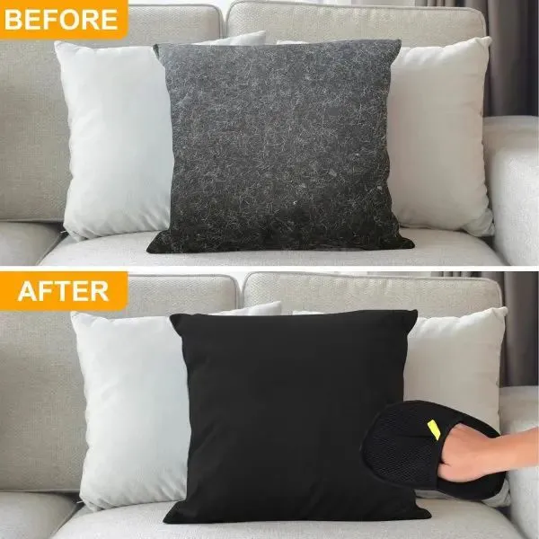 Electrostatic Pet Hair Remover Gloves – Dog & Cat Hair Cleaning Tool for Sofa, Clothes, Car & Furniture - Image 3