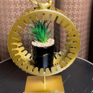 GOLDEN MINI CIRCLE POT