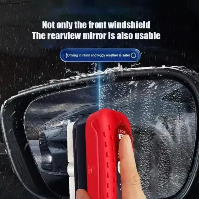 Glass Oil Film Remover Powerful Windshield Cleaner with 50ml refill