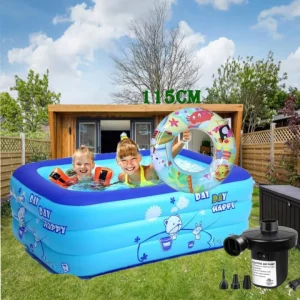 INFLATABLE SWIMMING POOL 115 CM