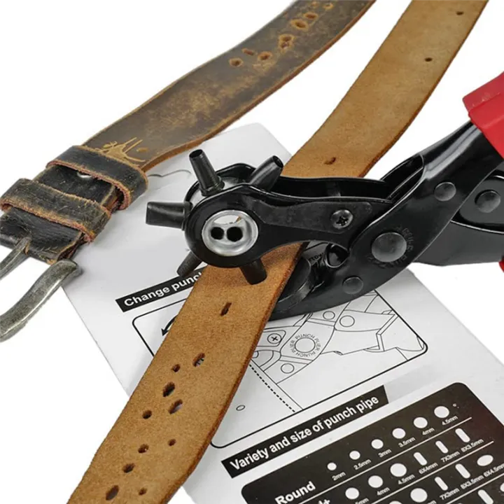 Leather Hole Punch (punch plier / rotary punch / leather punch) - Image 5