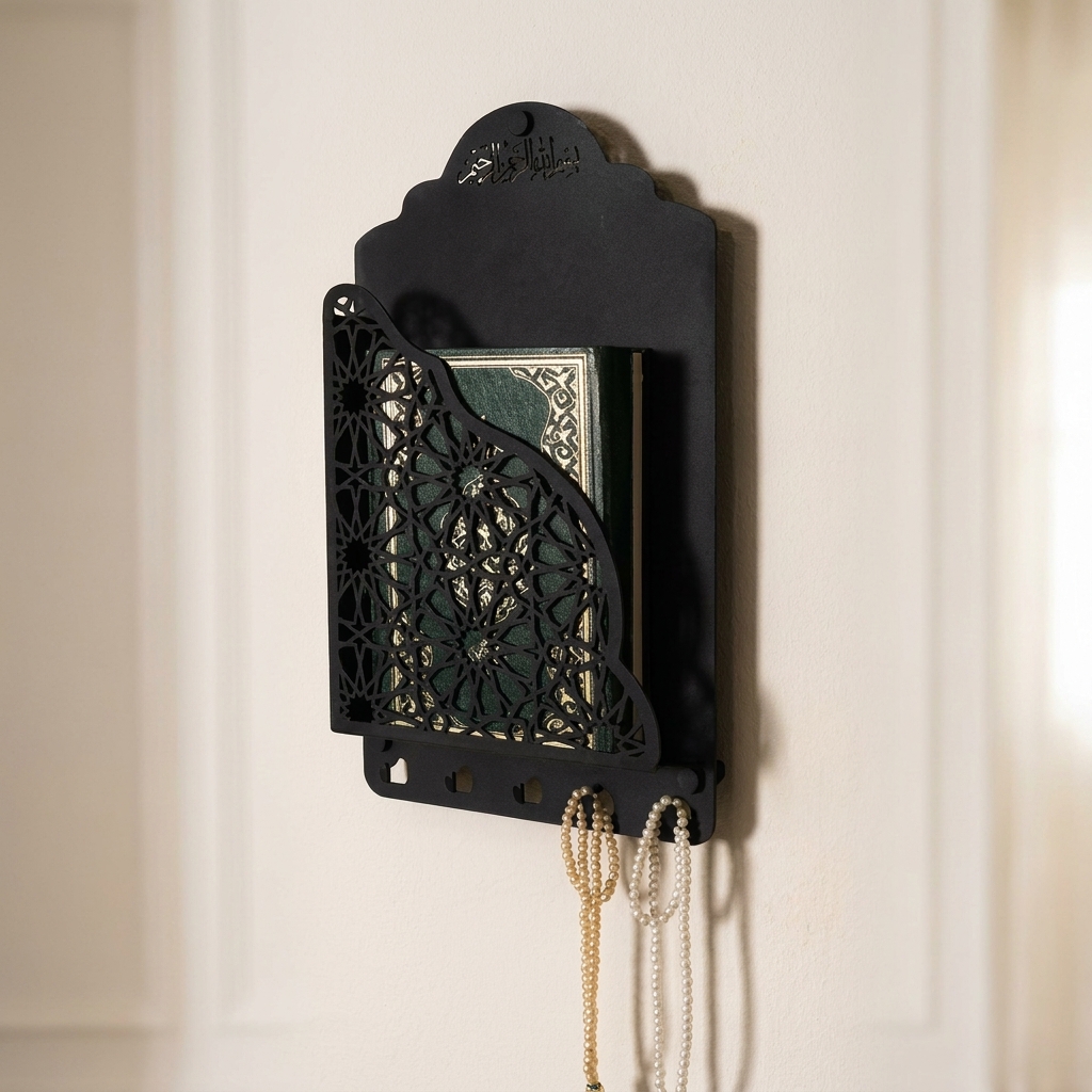 Quran Box for Wall with Hangers - Image 3