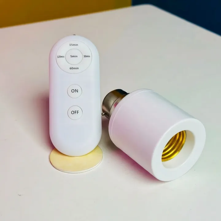 Remote Control E27 Lamp Holder with Auto Timer - Image 4