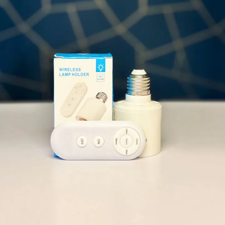 Remote Control E27 Lamp Holder with Auto Timer - Image 7