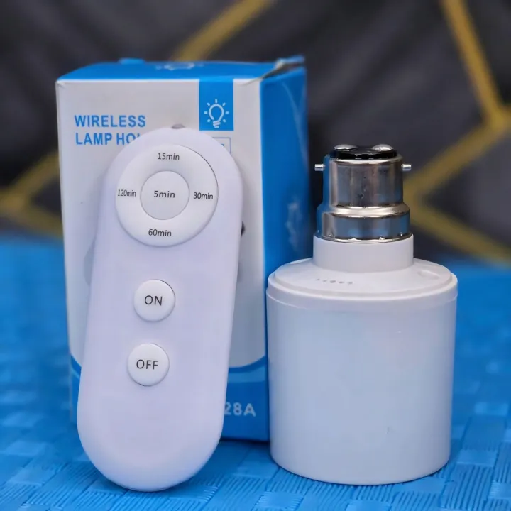 Remote Control E27 Lamp Holder with Auto Timer - Image 9