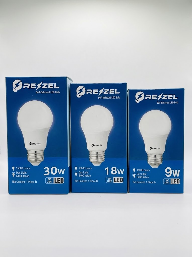 Rezzel Self-Ballasted LED Bulb 5w, 7w, 9w, 12w, 15w, 18w, 20w & 30w