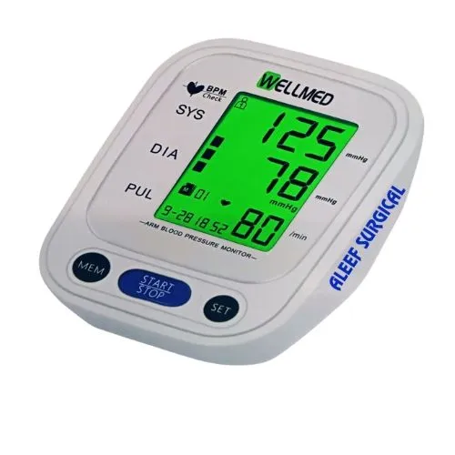 Wellmed Arm Digital Blood Pressure Monitor BP Machine ( Without Battery ) - Image 3